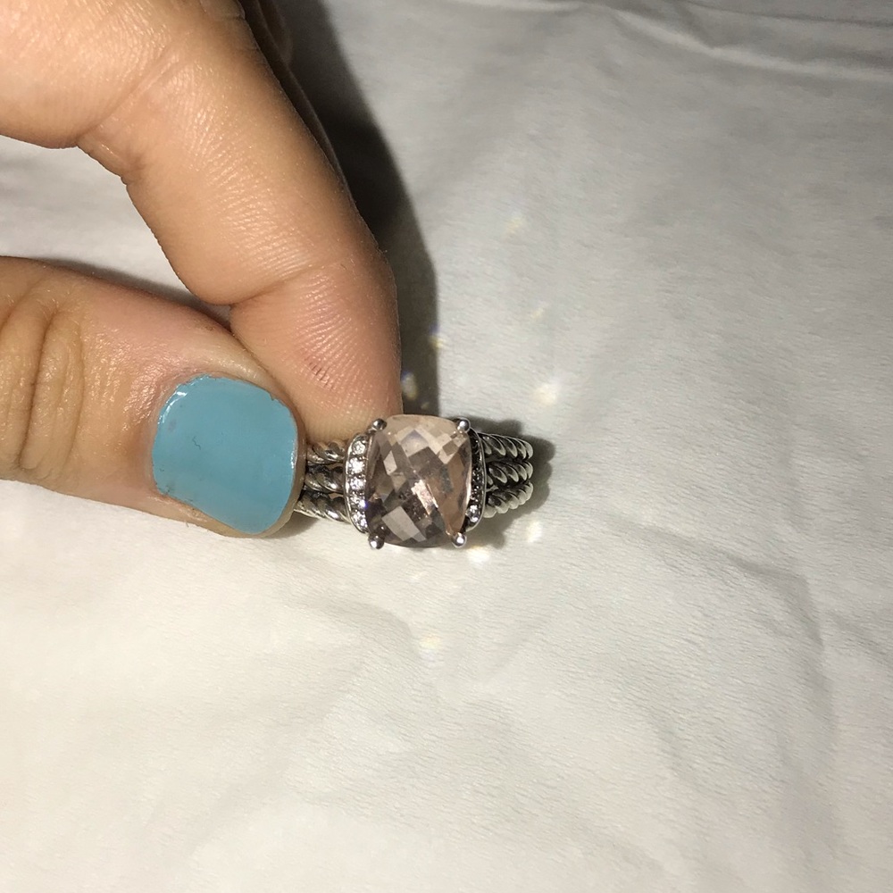 David Yurman Wheaton Ring Morganite